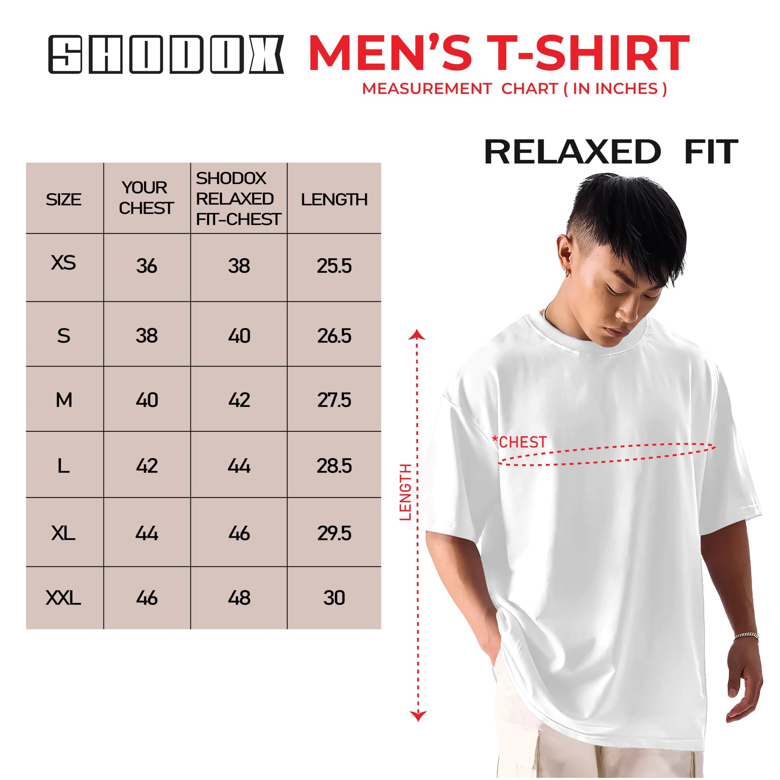 SHODOX® Camiseta antibacteriana 100% puro algodón lavado orgánico para hombre y mujer, estampado estético de gran tamaño, de alta calidad, cómodo, suave, menos pliegues, de gran tamaño