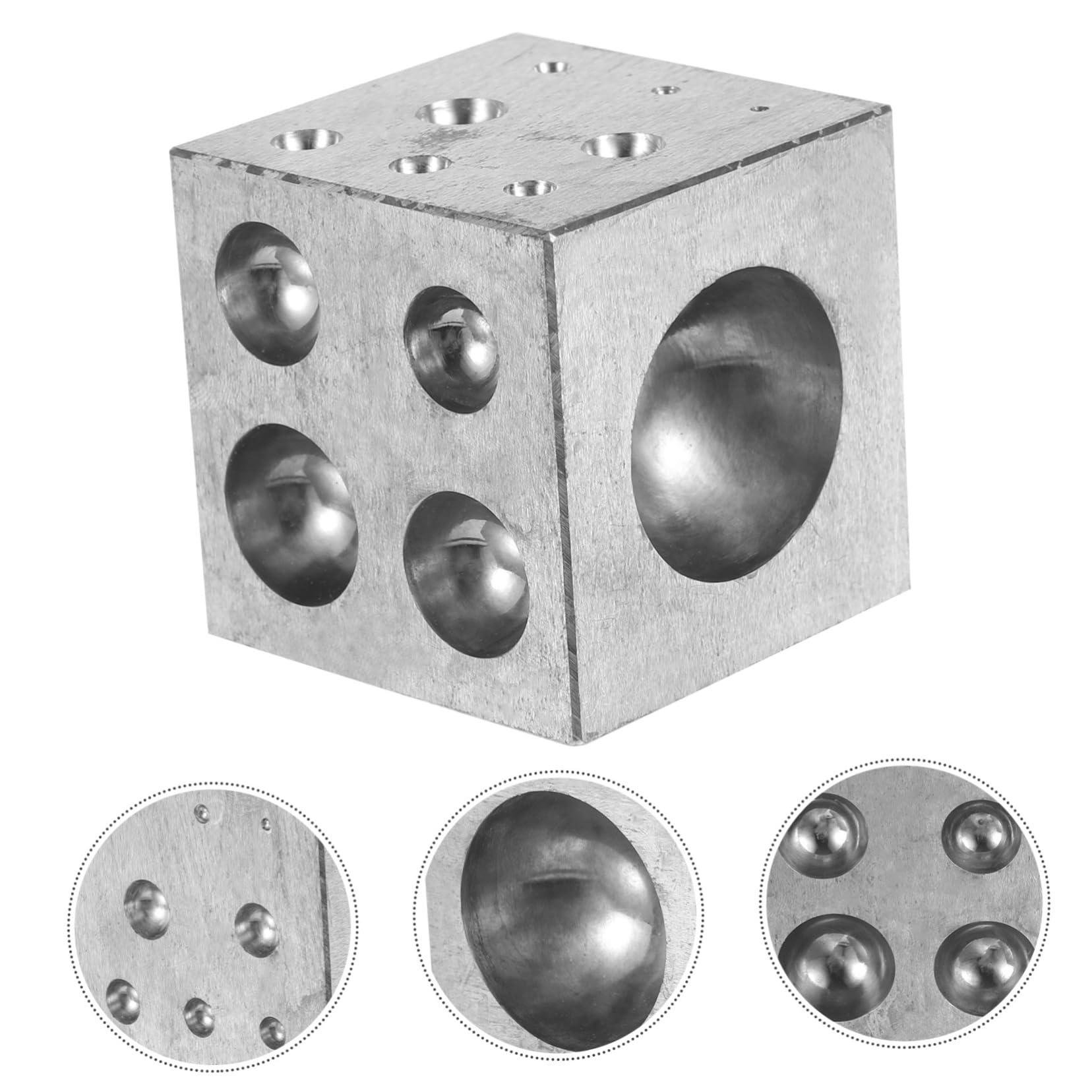SHINEOFI Herramienta de Metal Fácil de Usar y Limpiar para Hacer Campanas en Joyería de Plata Adecuado para Accesorios y Bricolaje Profesional Profesional