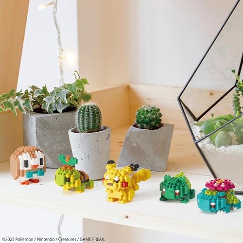 Miniatura 5 de Nanoblock - Bulbasaur [Pokémon], kit de construcción de la serie Pokémon (NBPM_003)