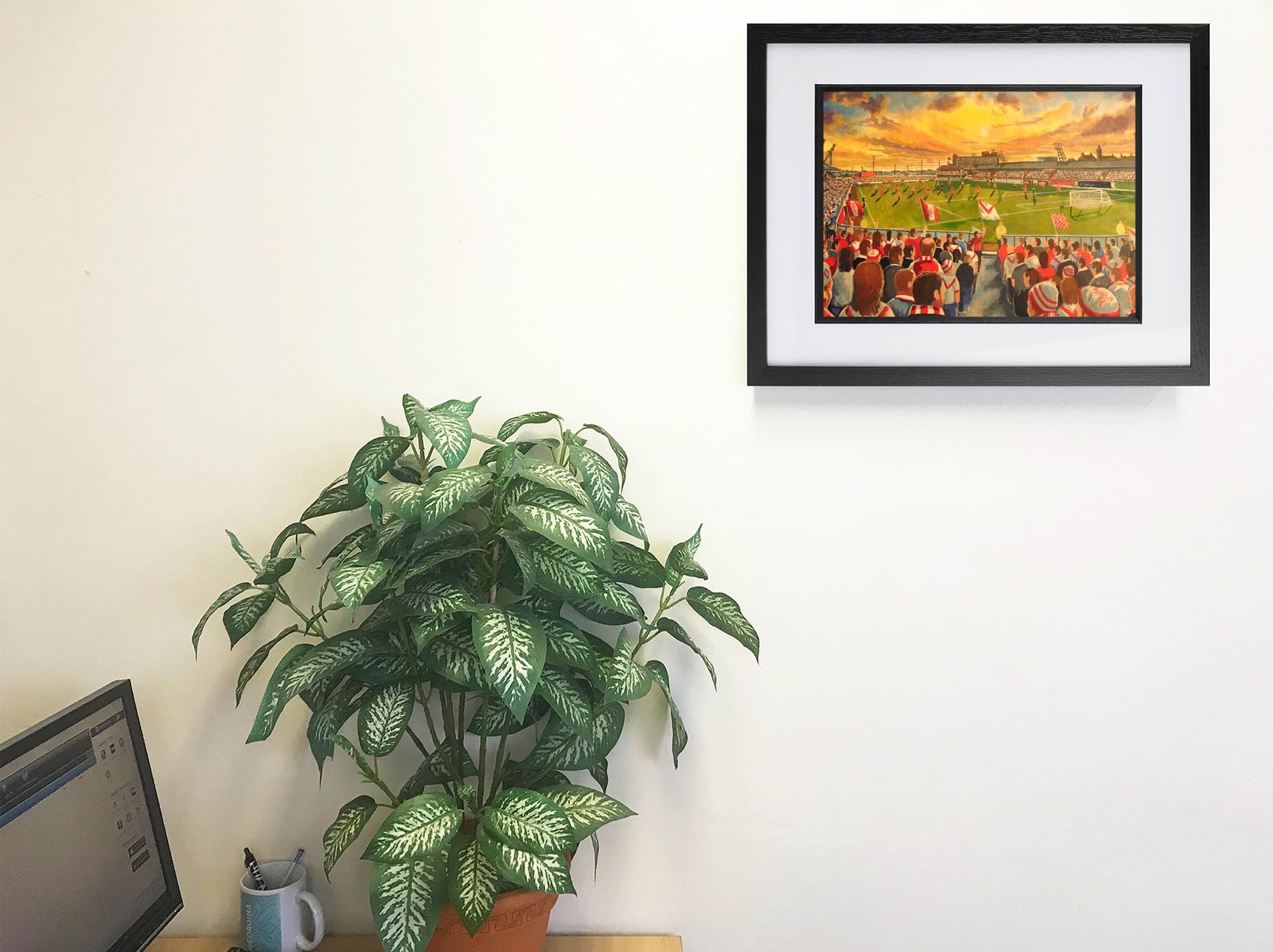 Broomfield Park impression A4 pour décorer un bureau de supporter - 3
