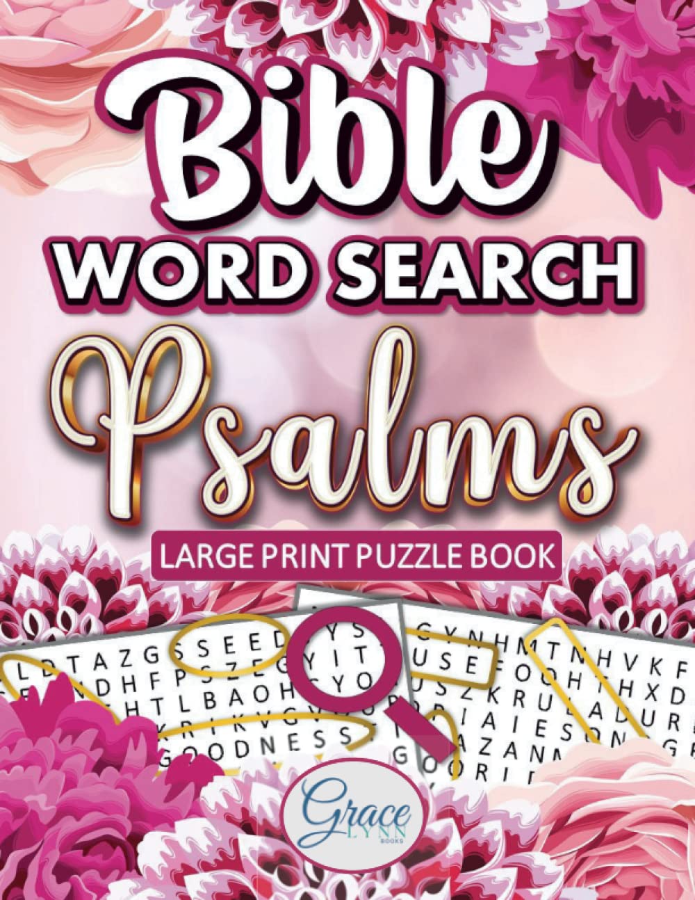 Bible Word Search Psalms - Large Print Puzzle Book: Inspirational Scripture Verses for Adults