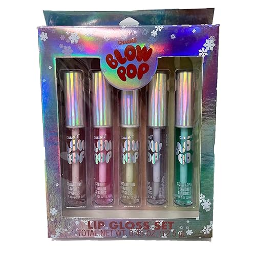 Taste Beauty Blow Pop Candy - Brillo labial saborizado de 5 piezas