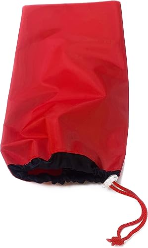 Miniatura 5 de Bolsa para tienda de campaña, bolsa de nailon rojo resistente, impermeable, bolsillo para campamento, accesorios de almacenamiento, bolsa de clavija