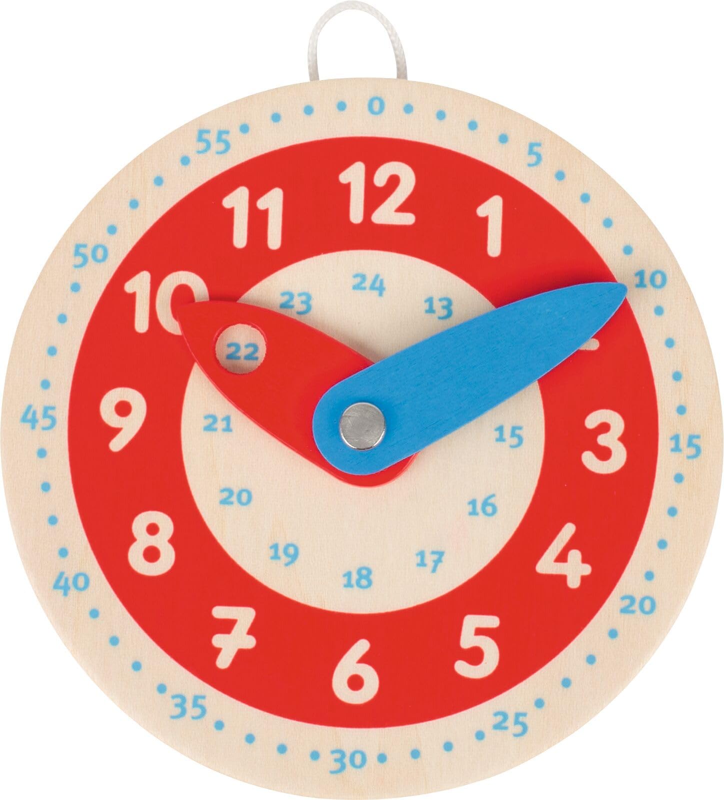 Goki Learn to Tell The Time Zegarek Do Nauki, Wielokolorowy, 10 cm, 58485