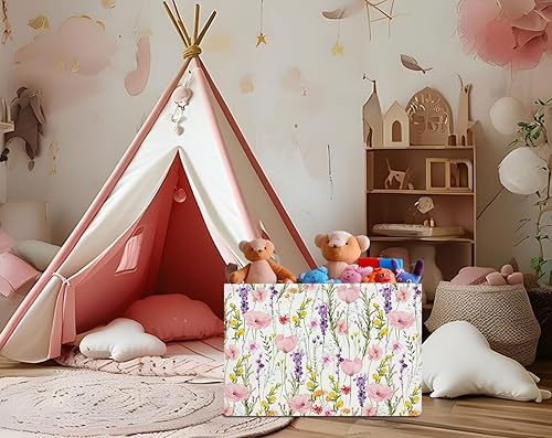 Miniatura 87 de Cesta de almacenamiento rectangular con asas, cesta de almacenamiento plegable, caja de libros, cesta de regalo (calabaza enojada)