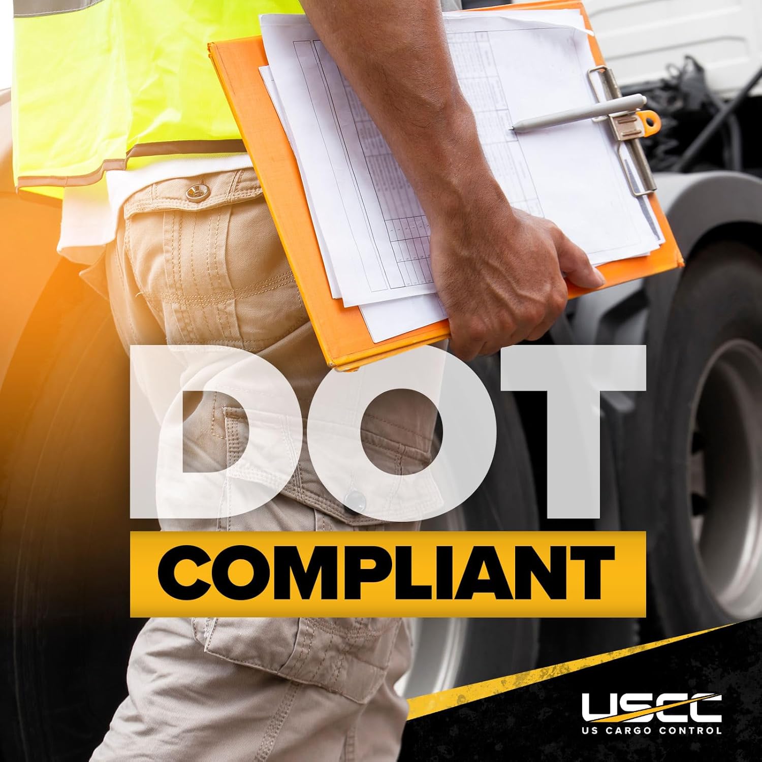 US Cargo Control E Track Wheel Straps with E-Track Fittings & Three Rubber Blocks (4-Pack), 2 Inch x 11 Foot Car Tie Down Straps for Trailers, Fits Tires 14-30 Inches, 12,000 LBS Break Strength - Image 8