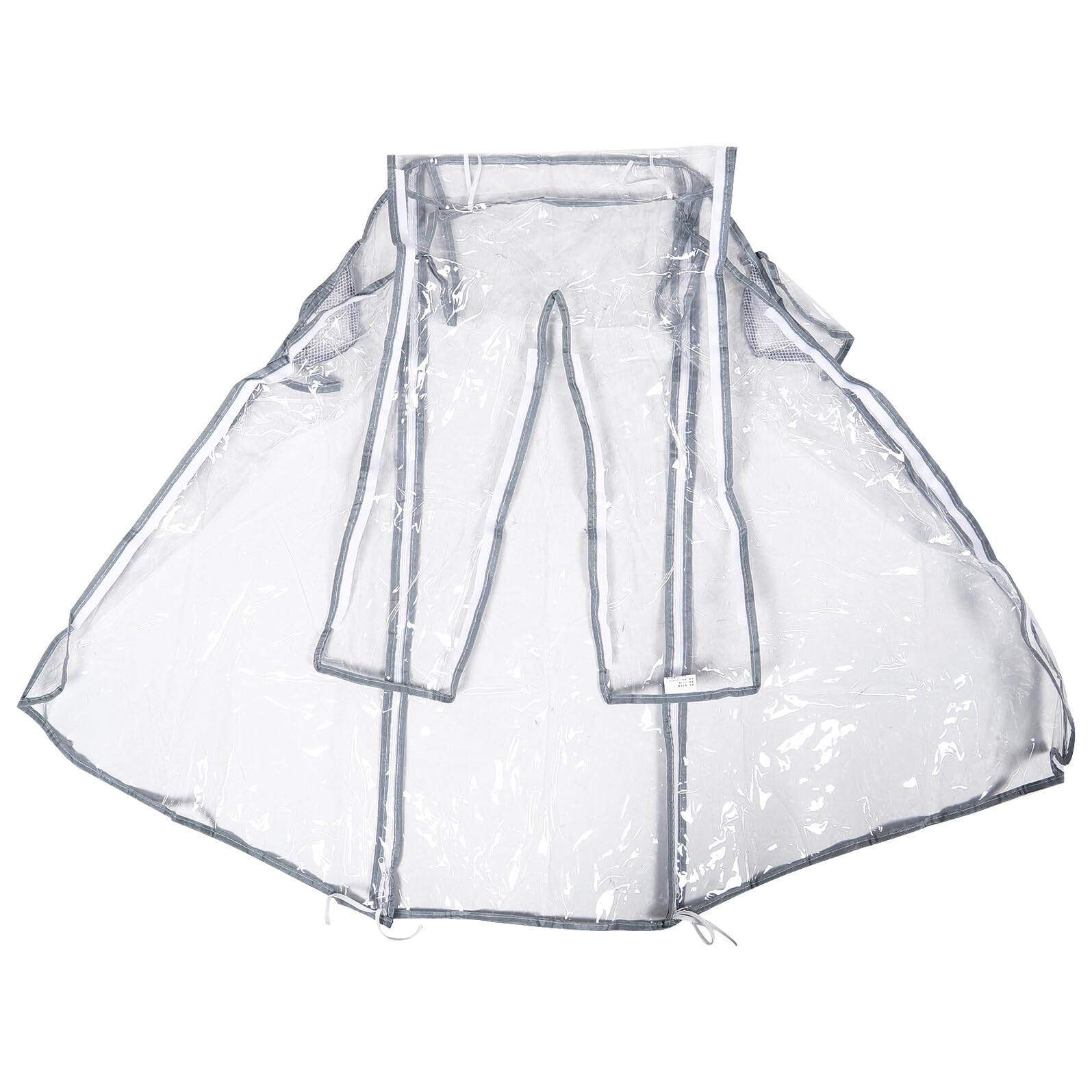 Cubierta para Cochecito con Protector Solar Funda de Lluvia y Viento para Invierno Cubierta de EVA para Carrito de Niña Fácil Instalación Protección contra Frío y Lluvia para