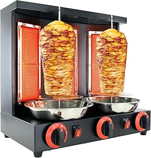 Li Zhen Shawarma Machine Vertical Rotisserie Gyro Machine Trompo Para Tacos Al Pastor rotating grill, Shawarma Grill, Rotisserie Oven, Rostizador De Pollo Giratorio, Chicken Rotisserie Machine