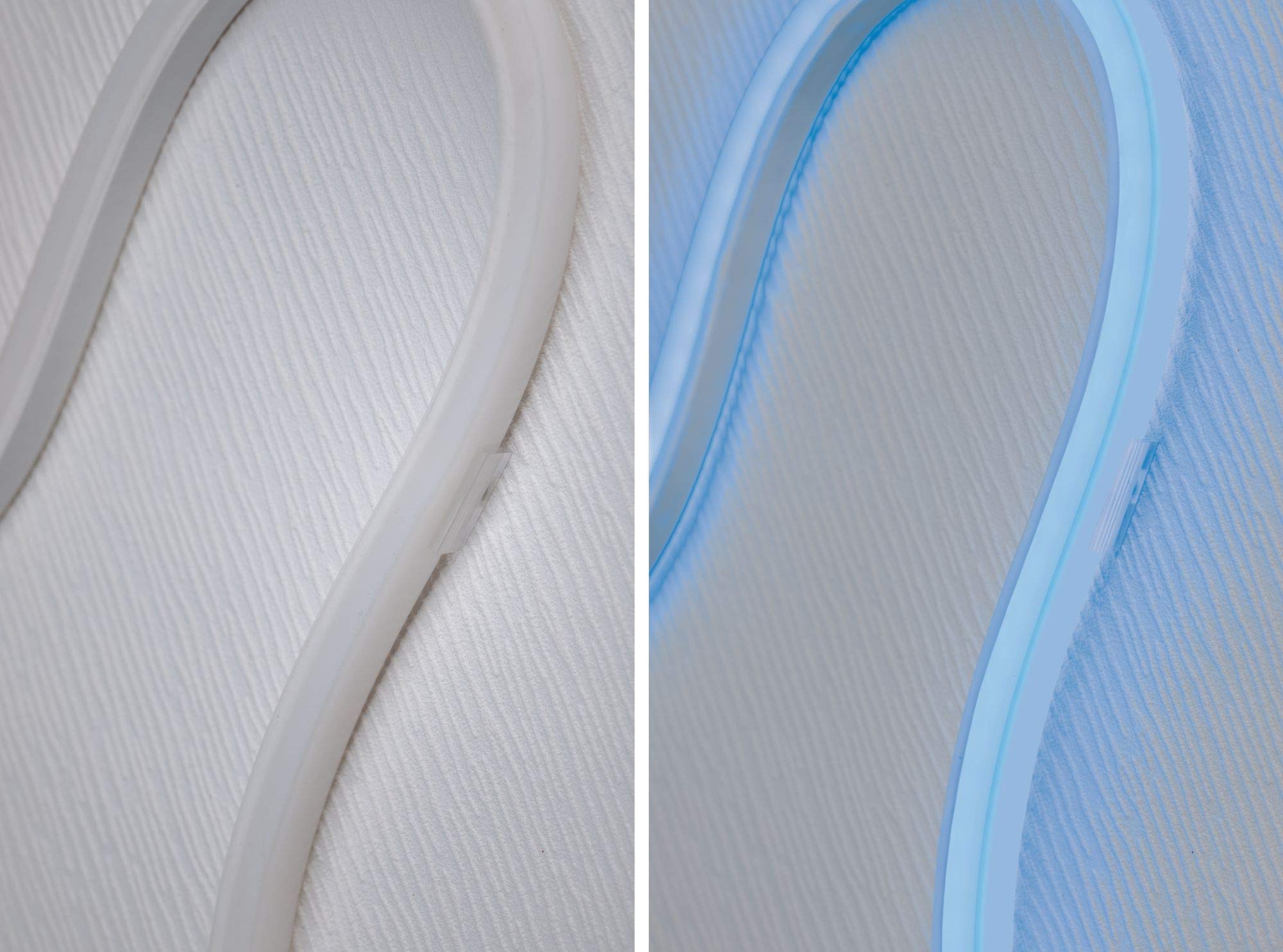 Paulmann 70967 MaxLED Flow Strip 43 Watt LED Stripe Basisset dimmbar 5m RGB Weiß Kunststoff