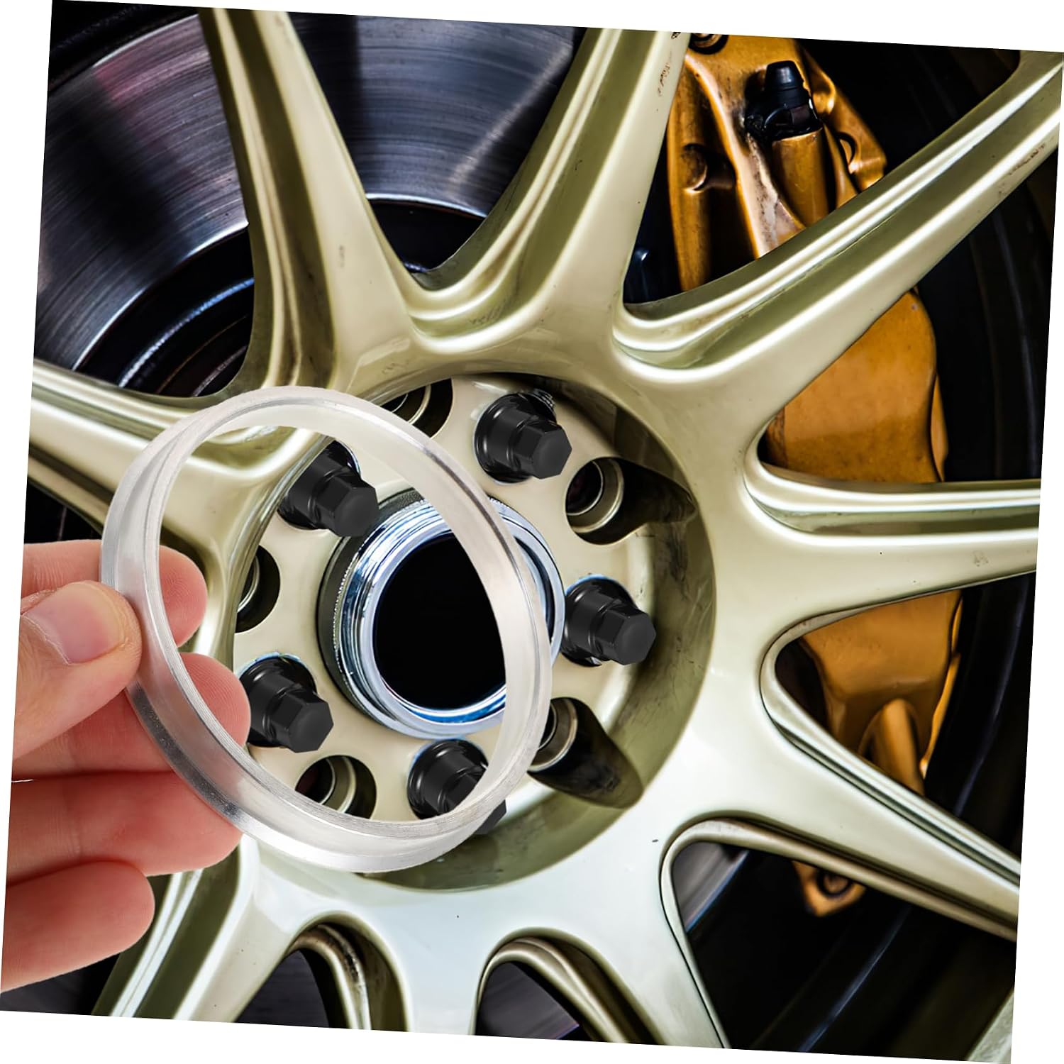 STOBAZA Hub Centric Ring Replacement Car Auto Wheel Hub Center Ring for Decor for Vehicles