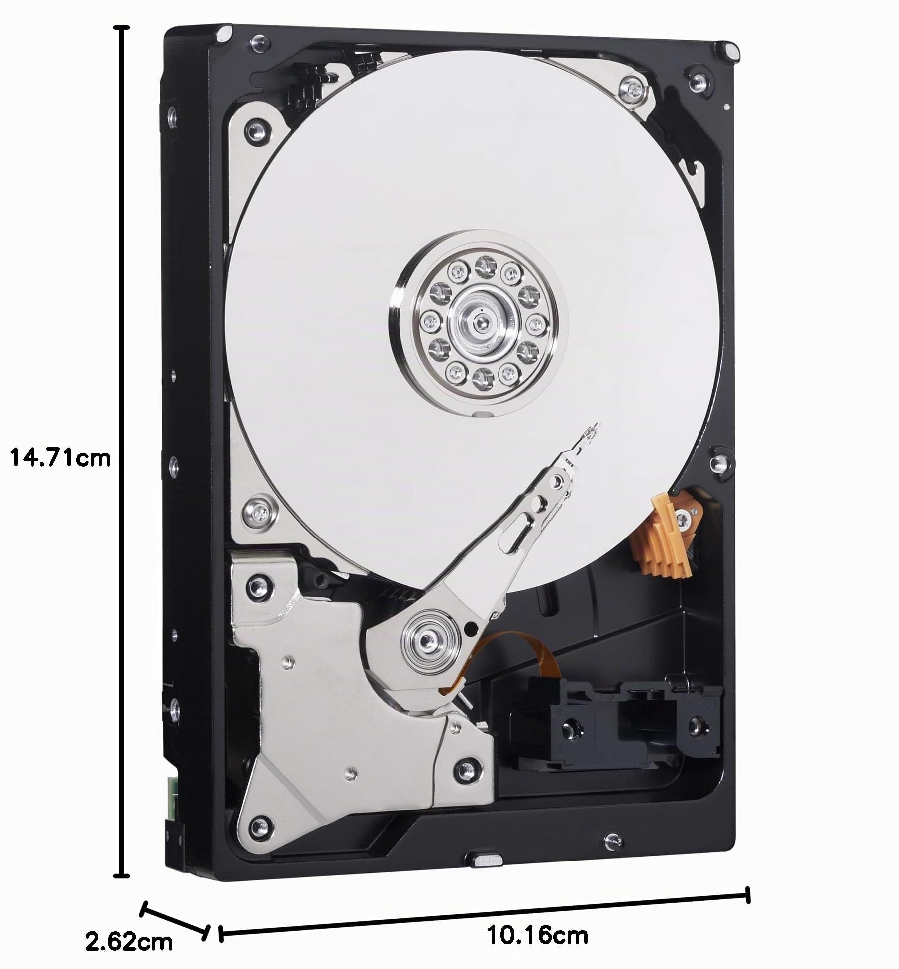 WESTERN DIGITAL Blue WD20EZAZ - Disque dur - 2 To - interne - 3.5" - SATA 6Gb/s - 5400 tours/min - mémoire tampon : 256 Mo