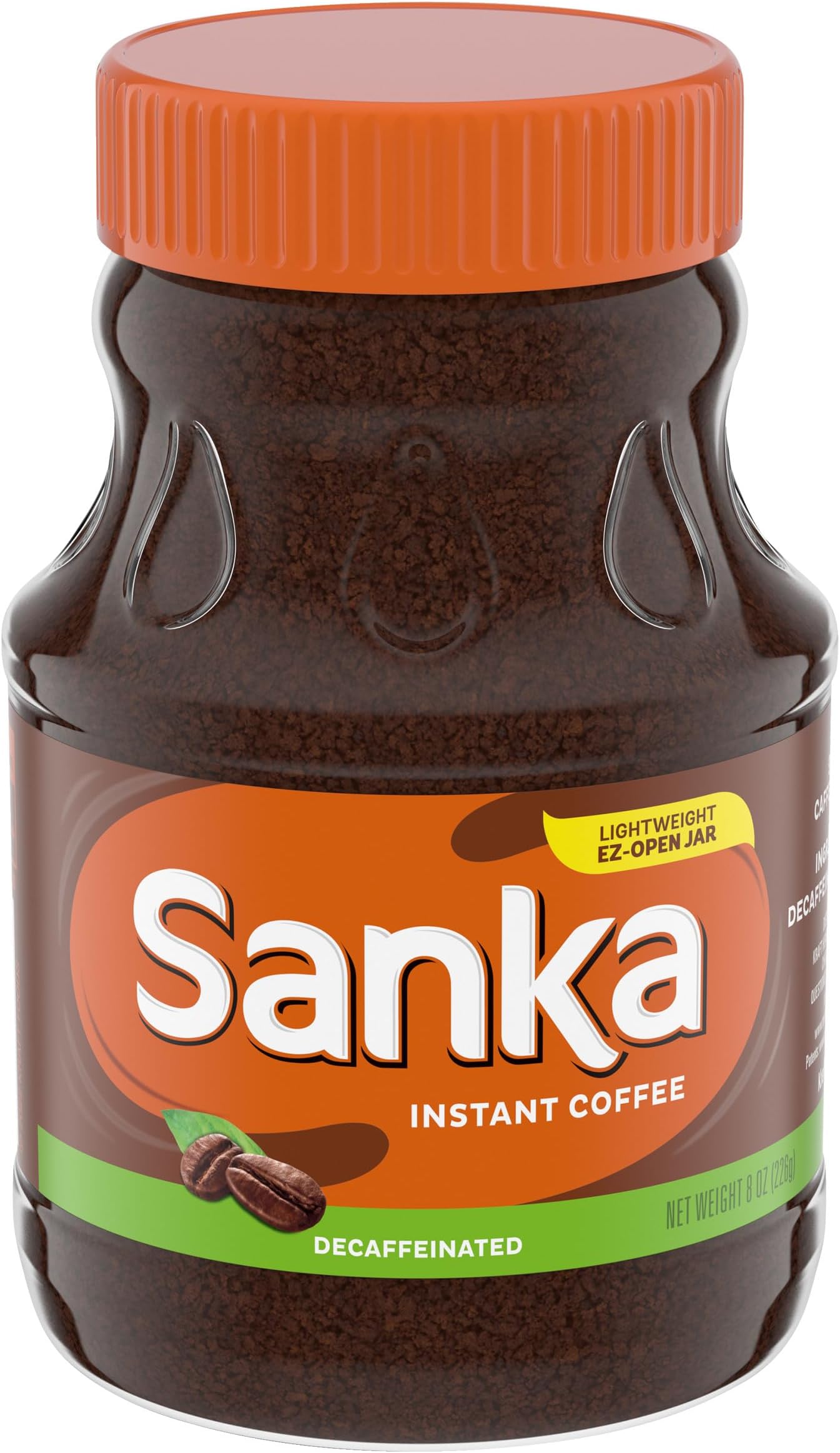 Sanka Decaf Instant Coffee, 8 oz Jar
