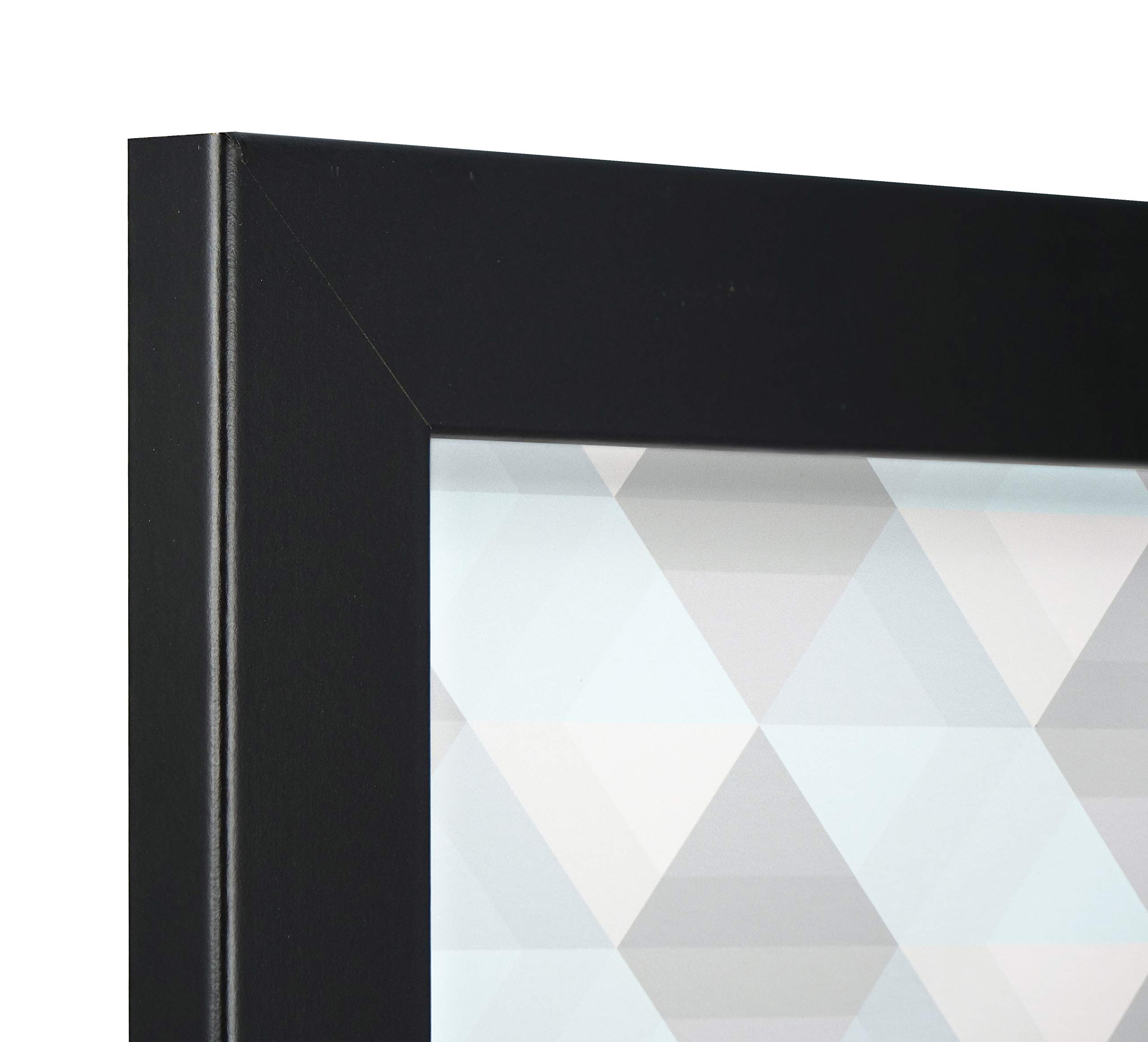 Vivarti Fino Negro Brillante Marco, A1 Dimensión, 59.4 X 84 Cm