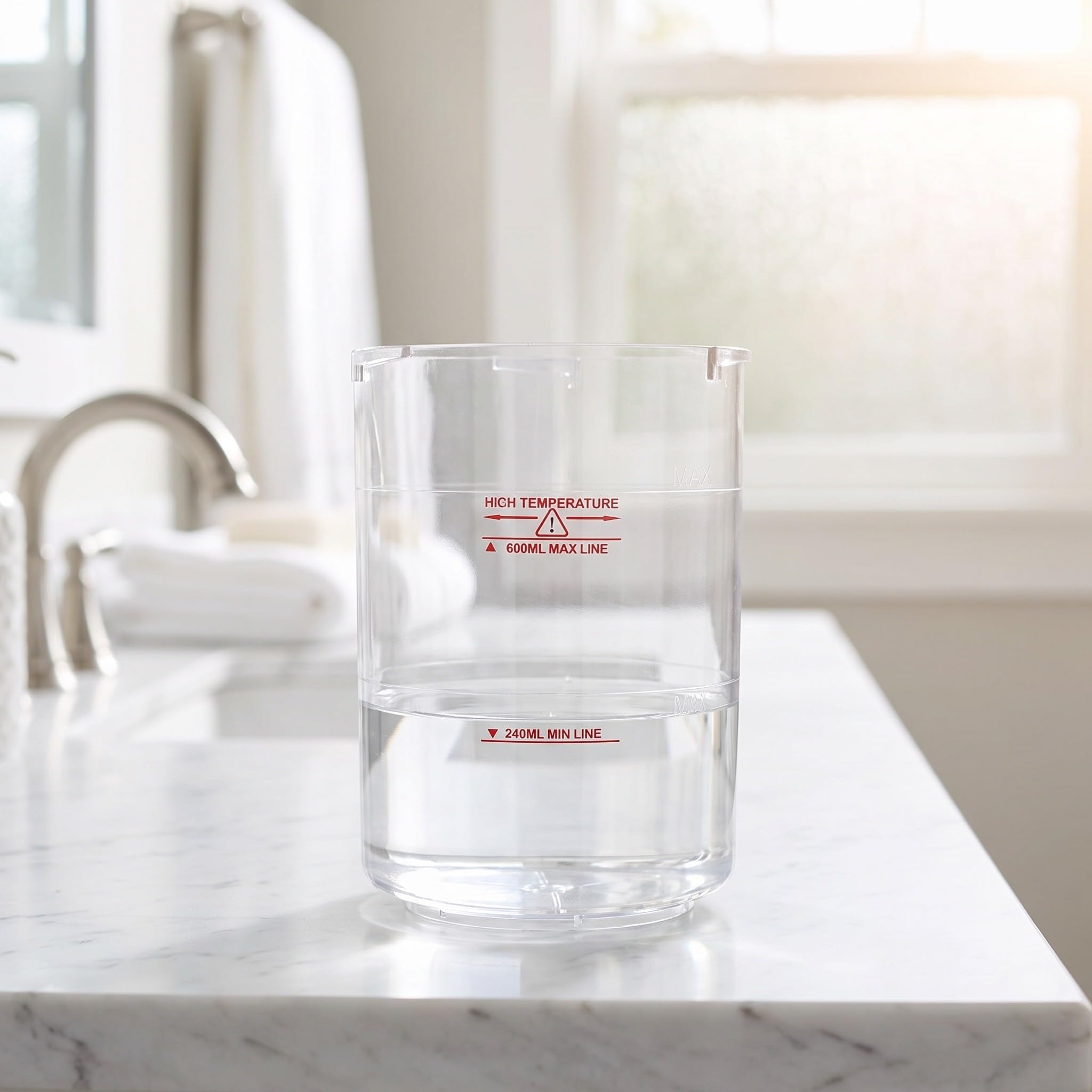 ibasenice 3 wymienne kubki do parownika do twarzy, 240 ml/8 uncji