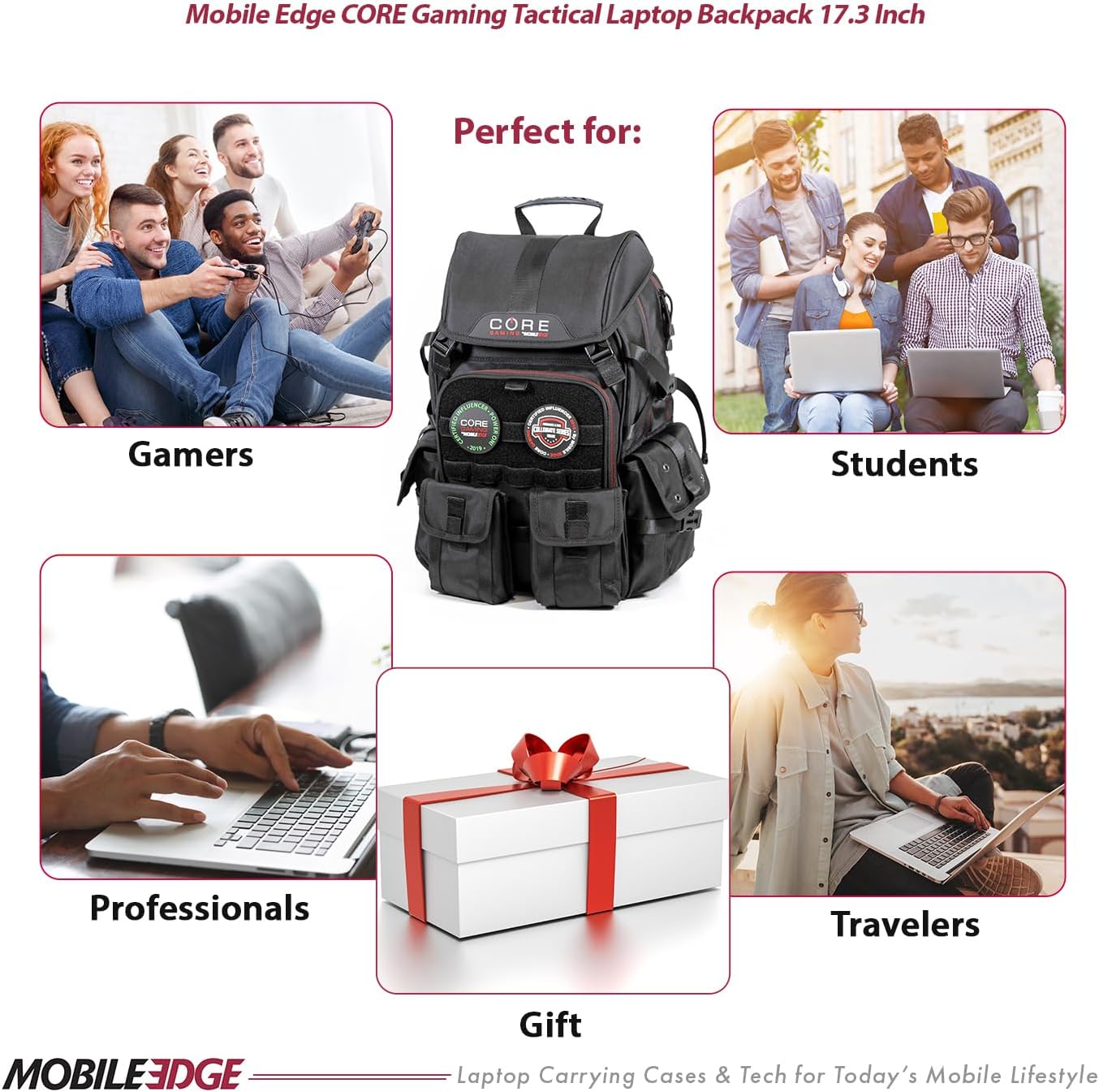 Mobile Edge Core Gaming Tactical Backpack for Men Nigeria Ubuy