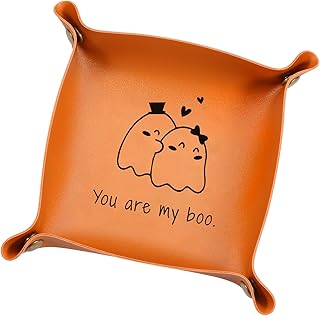 ハロウィンブーバスケットスタッフブーバスケット、彼、彼女の不気味なバスケットスタッファー、大人、ハロウィンバスケット、ハロウィーン装飾、クリスマスバレンタインレザートレイ、ボーイフレンド、ガールフレンド、不気味な男性へのギフトに。