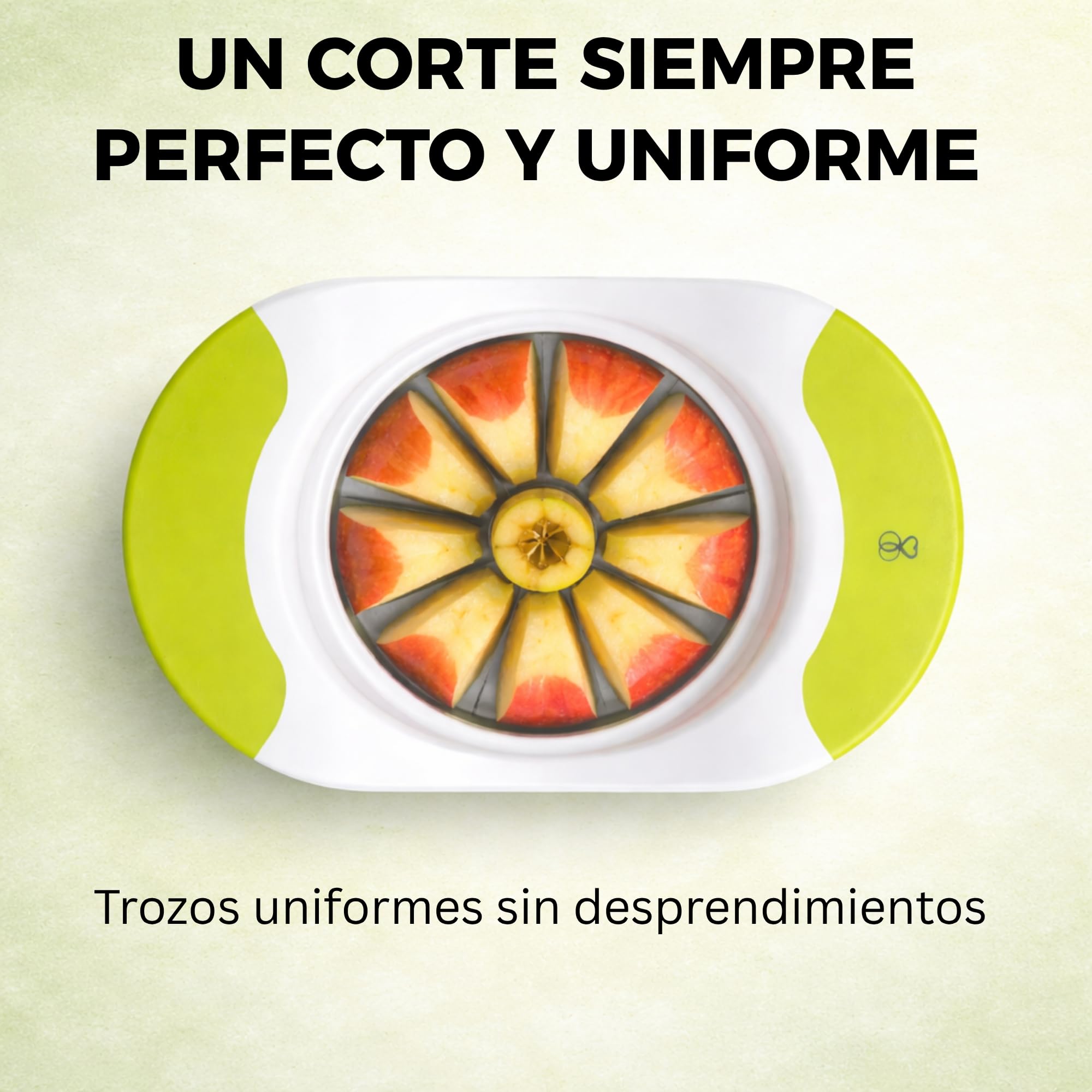 Stone & Stone - Troceador y descorazonador de manzanas con hojas de acero inoxidable