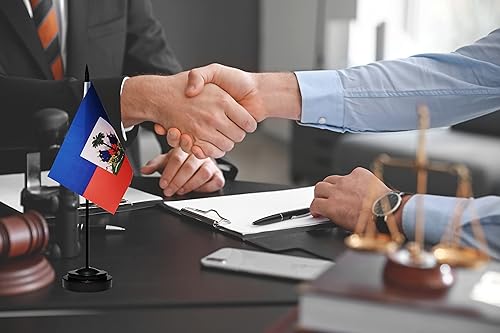 Miniatura 12 de Juego de banderas de escritorio japonesas de lujo, pequeñas banderas de escritorio japonesas en miniatura con poste sólido, base negra y tapa