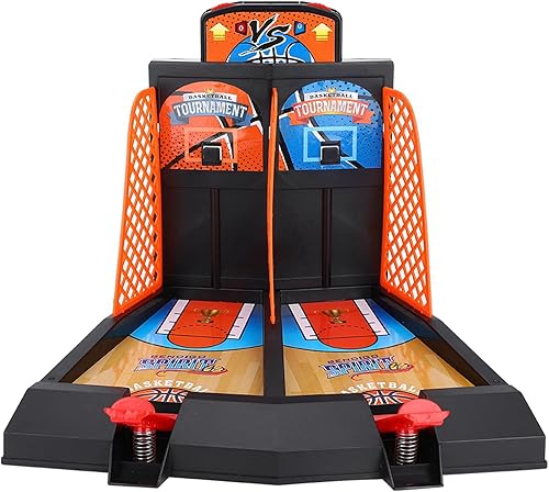 Miniatura 8 de Juego de baloncesto de arcada de escritorio, juego de baloncesto para niños, juego de mesa, tablero de escritorio, aro de disparo, juego de