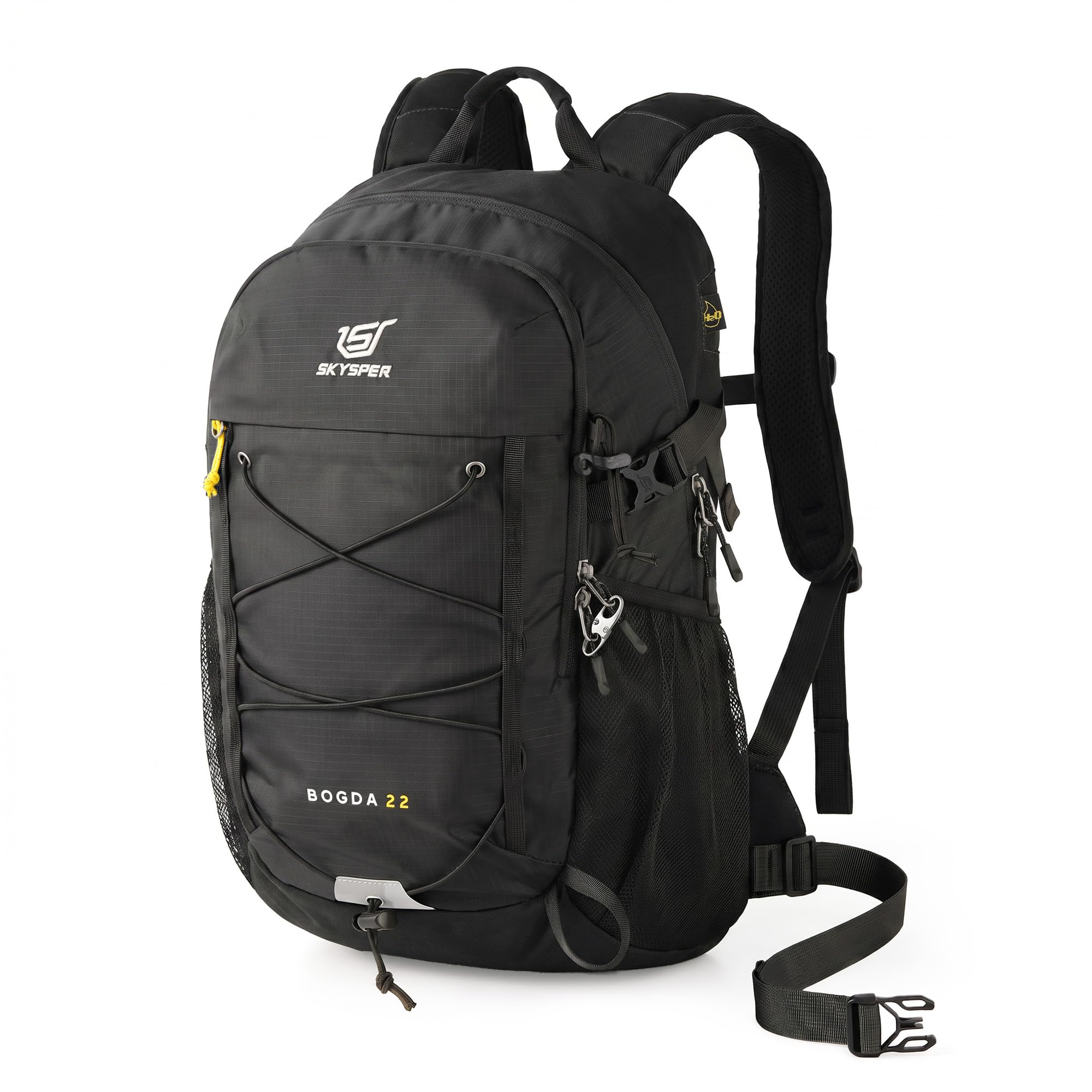 SKYSPER Zaino Trekking 22l, Zaino Escursionismo Piccolo Zaino Montagna per Uomo e Donna, Viaggio, Escursionismo, Trekking