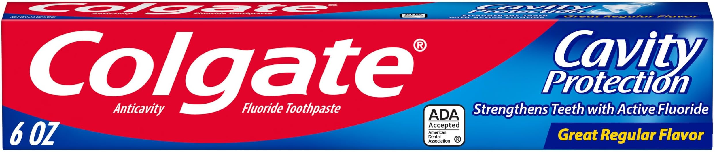 Colgate Cavity Protection Fluoride Toothpaste, Mint, 6 oz