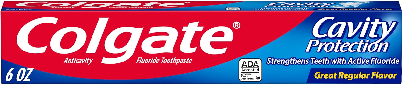 Colgate Cavity Protection Toothpaste, 6 Ounce