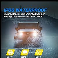 Vista 5 de Bombillas antiniebla 9005 HB3 6500K blanco frío