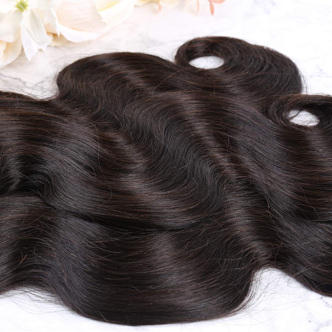 Bella Hair 3 Bundles Virgin Hair Body Wave 12inch – 30inch Natural Color Full Cuticle Aligned One Donor Human Hair Weave Bundles Deal 20"20"20"