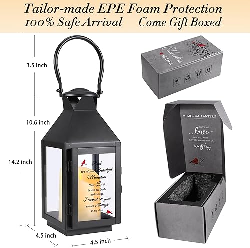 Miniatura 6 de Linterna conmemorativa, regalos de condolencias por la pérdida de mamáser querido, regalos de duelo, en memoria de un ser querido, celebración de la