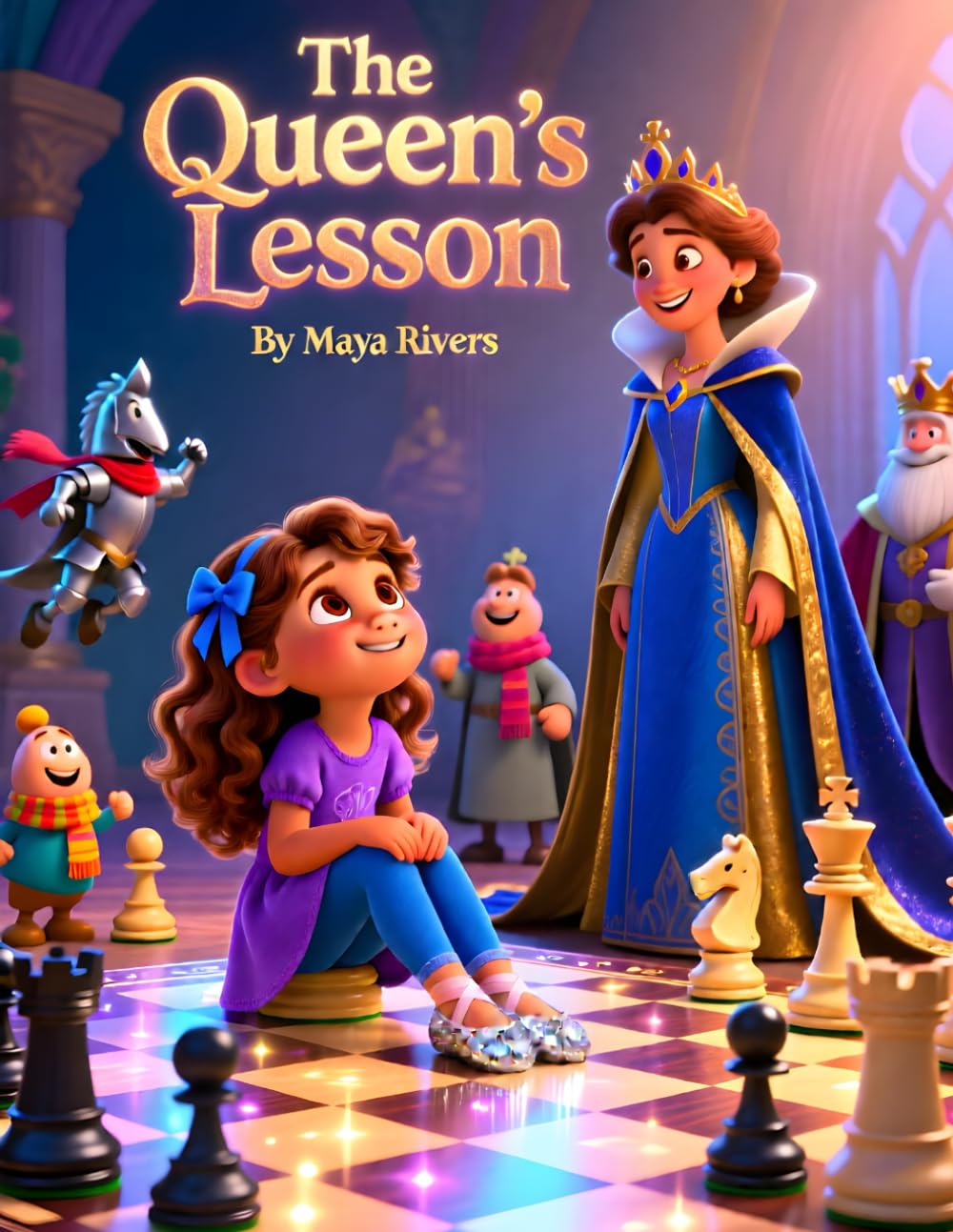 The Queen’s Lesson: A Chess Story for Kids About Patience, Kindness, and Learning from Mistakes: A Children’s Moral Storybook for Beginners Learning ... Chessboard (Learning Chess Through Stories)