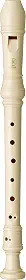 Flauta doce Yamaha Soprano YRS-24B dedilhado estilo Barroco