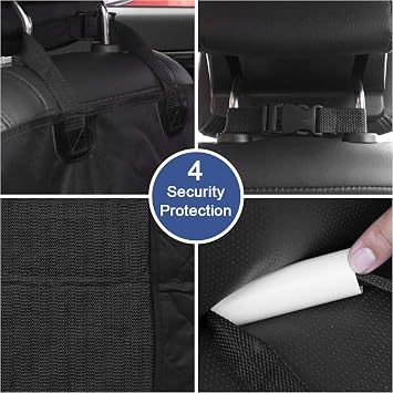 HONEST OUTFITTERS Dog Car Seat Cover, Pet Front Cover for Cars, Trucks, and Suv's - Waterproof & Nonslip Dog Seat Cover,(Front Seat)