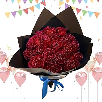 ルミナスバルーン ローズブーケ フラワー 花束 造花 バラ バレンタインデー ルミナスバルーン ローズブーケ フラワー 花束 造花 バラ