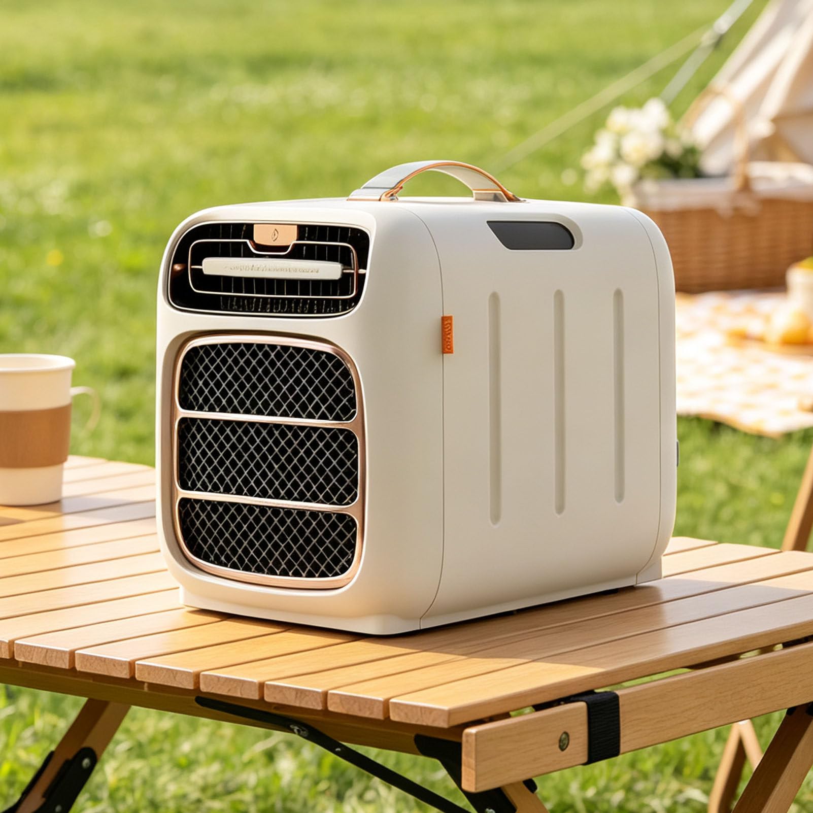 guoyjmm Mobile Air Conditioner for Camping and Travel, Digital Display cold