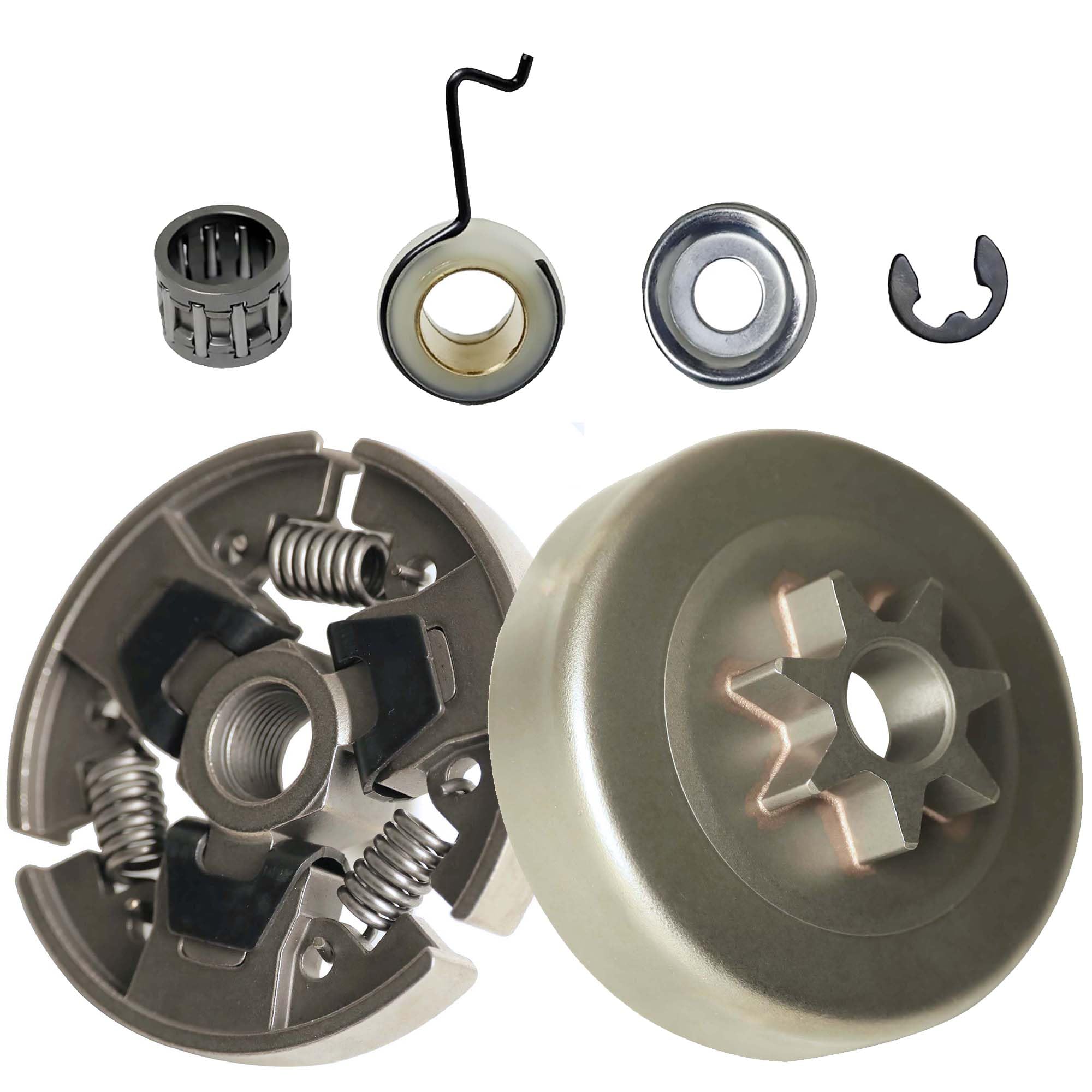 Kit pignon tambour embrayage .325 7T avec roulement pour tronçonneuse Stihl MS250 MS230 MS231