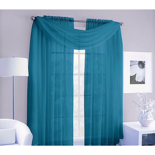 84 Inch Curtains With Matching Valance Amazon Com