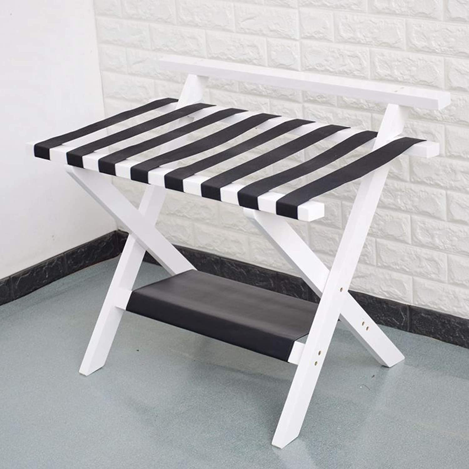 Portaequipajes para habitación de Invitados, portaequipajes Plegable para Maletas, portaequipajes para Hotel, Perchero Plegable para Ropa, Perchero de Almacenamiento de d