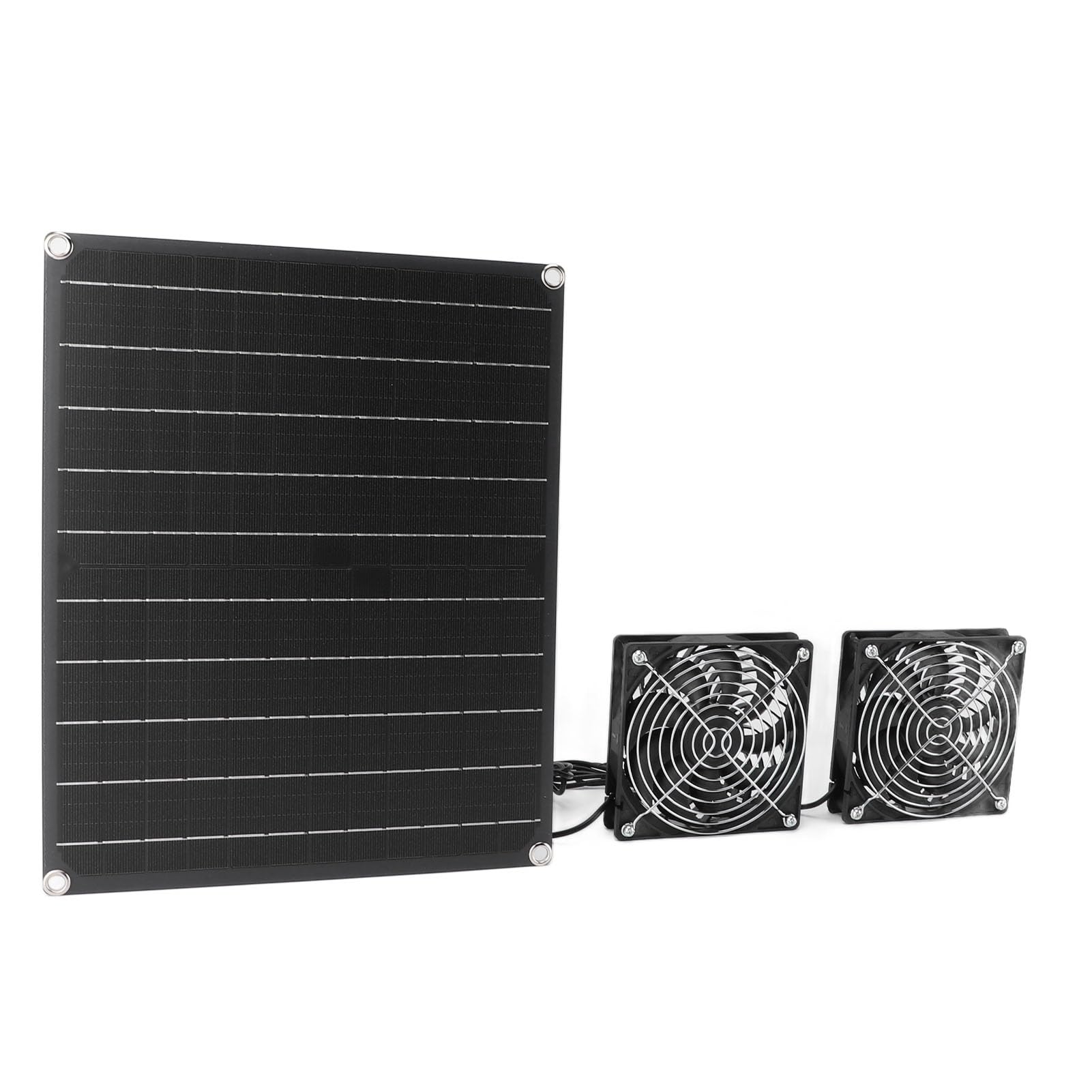 Generic Ventilatore Ad Energia Solare Scarico Durevole Monocristallino da 15 W per Locali Tecnici per Domestici