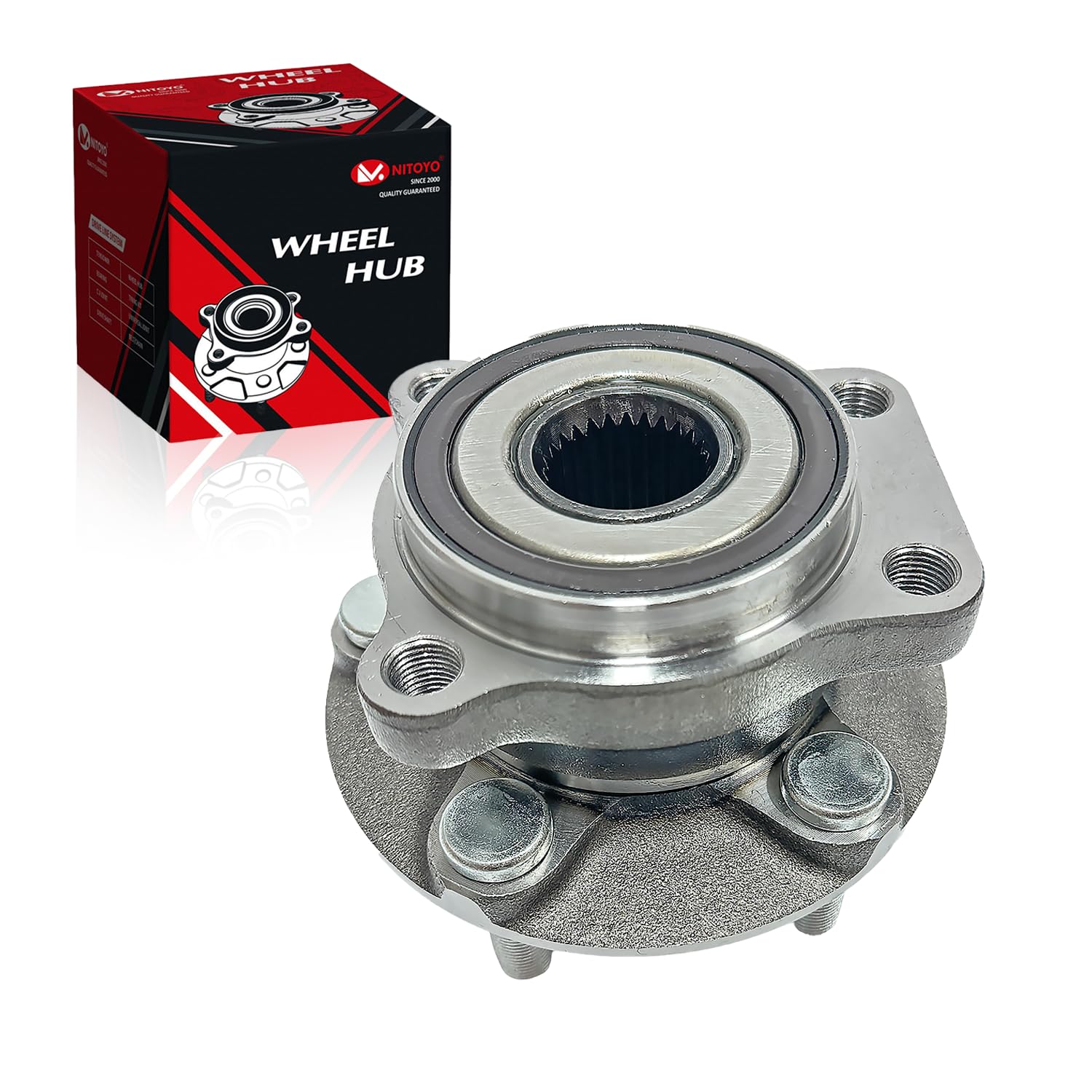 513303 Front Wheel Bearing Hub Assembly Compatible with Subaru Forester 2009-2014, Impreza 2008-2014, XV Crosstrek 2013-2014, Outback Legac 2005-2014, 5 Lug w/ABS