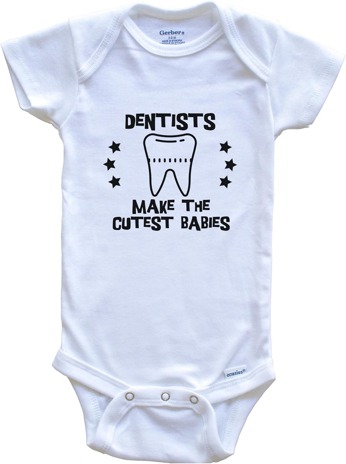 Dentists Make The Cutest Babies Funny Dentist Baby Bodysuit