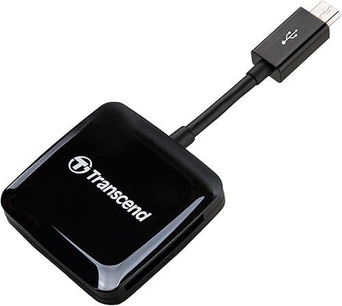 Miniatura 4 de Transcend Lector de tarjetas USB 2.0 OTG, negro (TS-RDP9K)