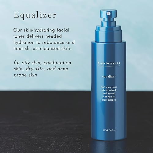 Miniatura 3 de Bioelements Equalizer - Tónico facial hidratante para todo tipo de piel, vegano, sin gluten, nunca probado en animales