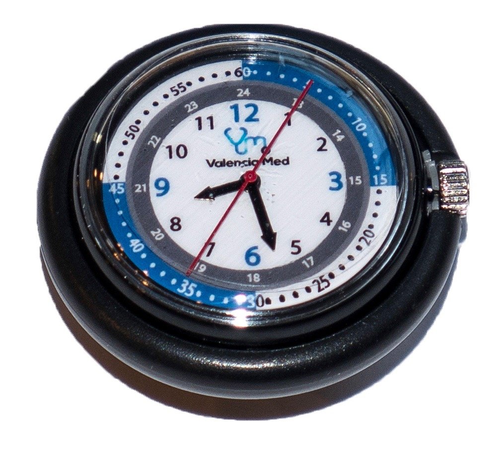 Valencia Med Stethoscope Watch, Black Industrial & Scientific
