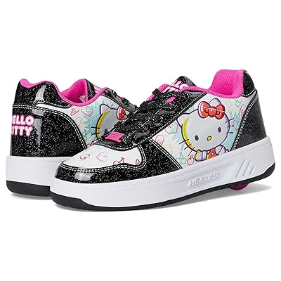 Heelys Kama (Little Kid/Big Kid) Girls Shoes Black/White/Pink