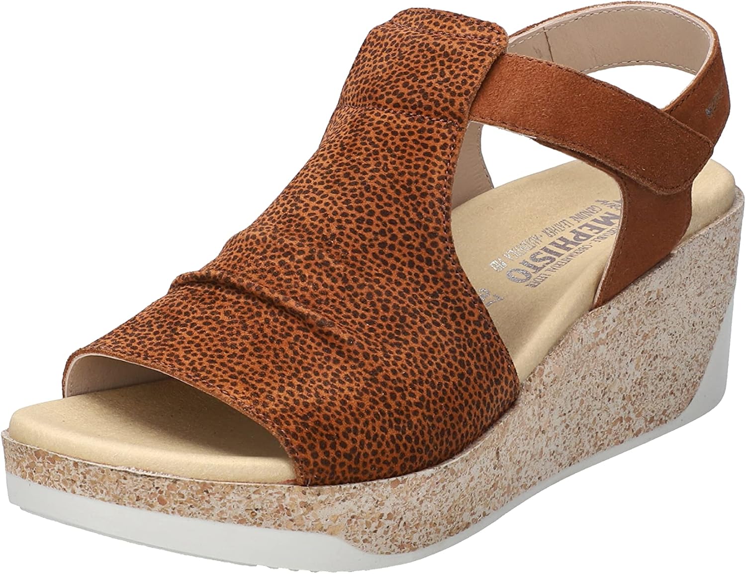 Mephisto Women's Galiane Wedge Sandal, Chili, 6