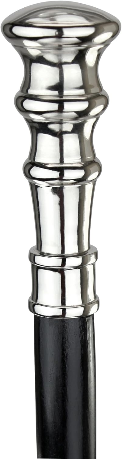 Design Toscano Empress Collection: Dapper Dan Solid Hardwood Walking Stick, Cherry