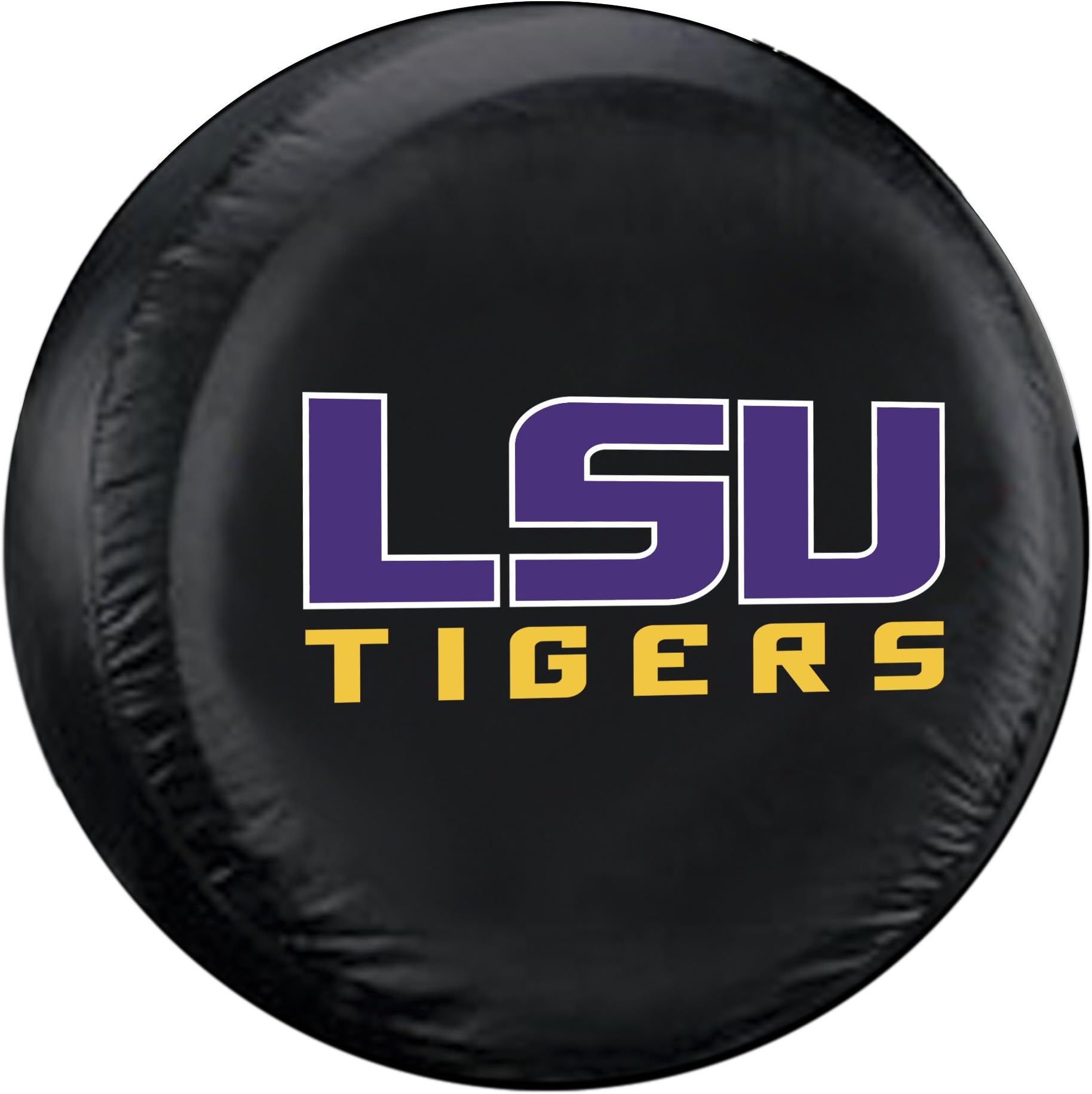 Fremont Die NCAA LSU Tigers Tire Cover, Large, Black