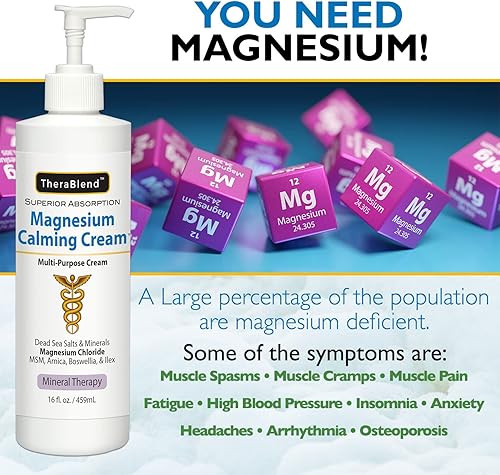 Miniatura 2 de Crema calmante de magnesio 4 oz