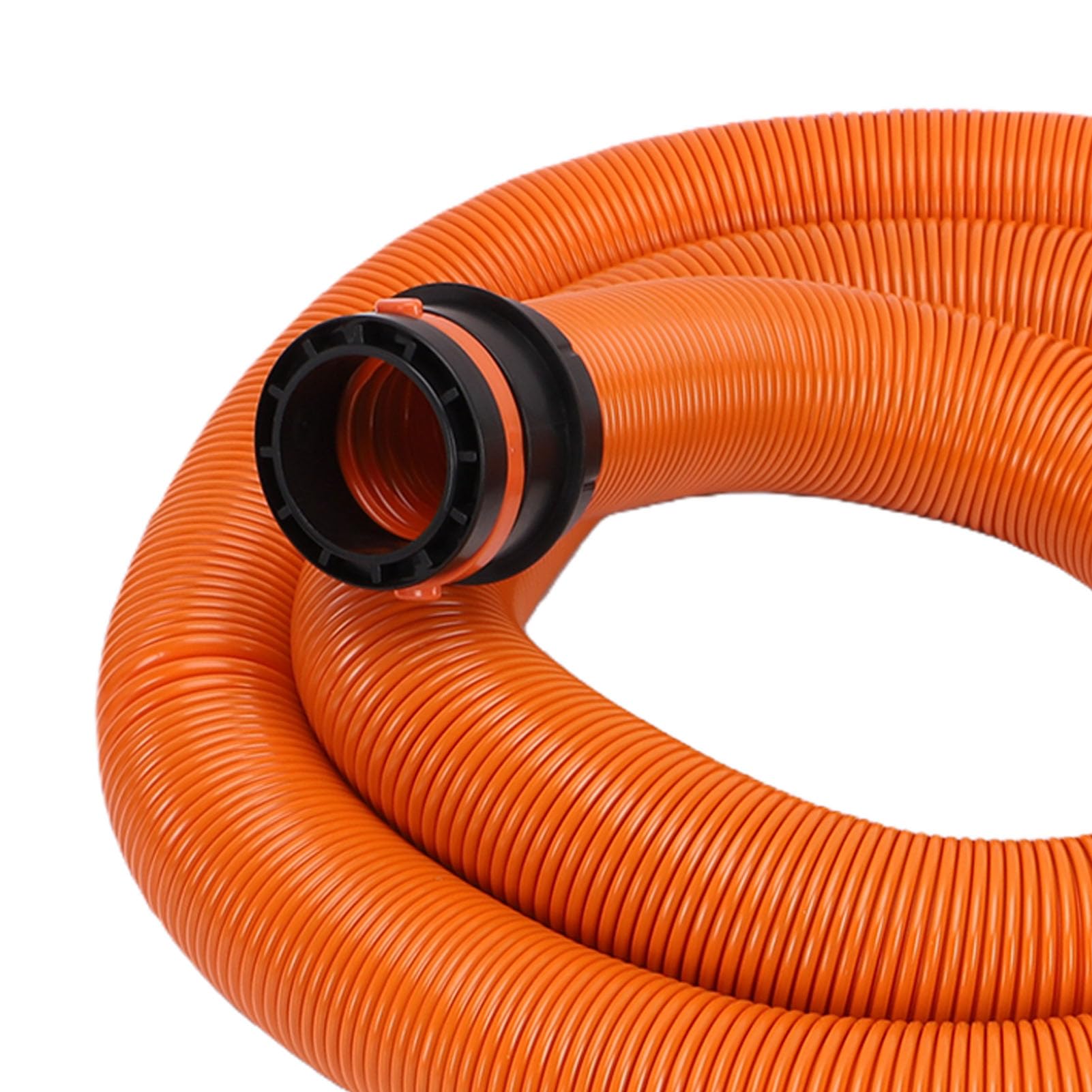 Annadue Tubo Aspirazione Polvere Estensibile 2,8-10,2ft con 6 Adattatori | Kit tubo per elettroutensile, tubo per aspirazione anti-intasamento con valvola rotante, per utensili per la lavorazione