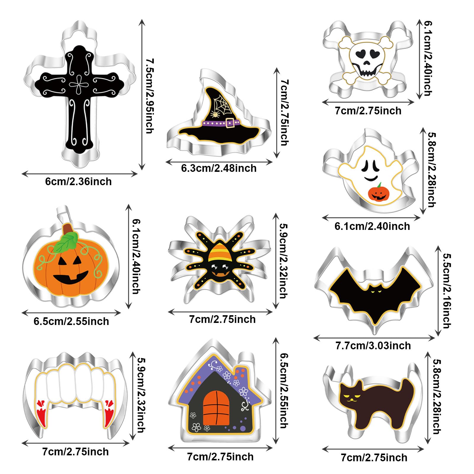 Emporte-pièce Fantôme - Emporte-pièce Halloween En Fer Blanc